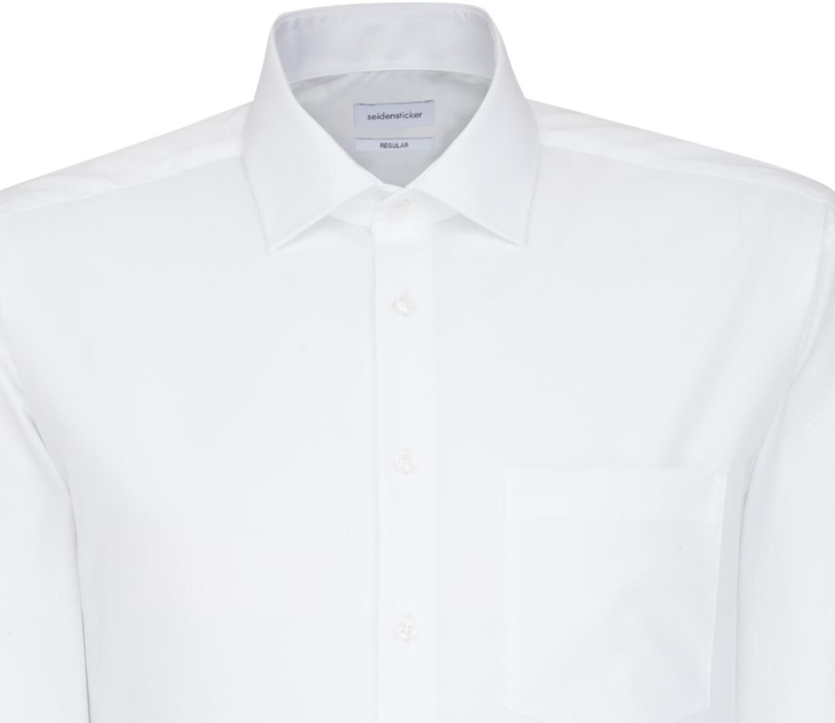 City Kent Hemd MEN 1/1 gewebt Gr. 40 - weiss, 100% CO