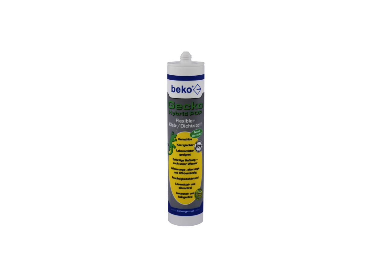 FoodLine Gecko Hybrid Kleb-/Dichtstoff - 310 ml, grau