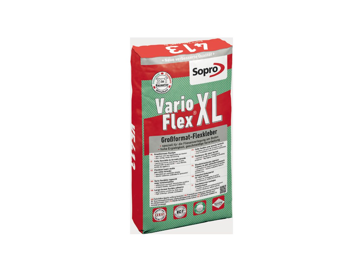 Sopro VF 413 VarioFlex XL - Grossformat-Flexkleber