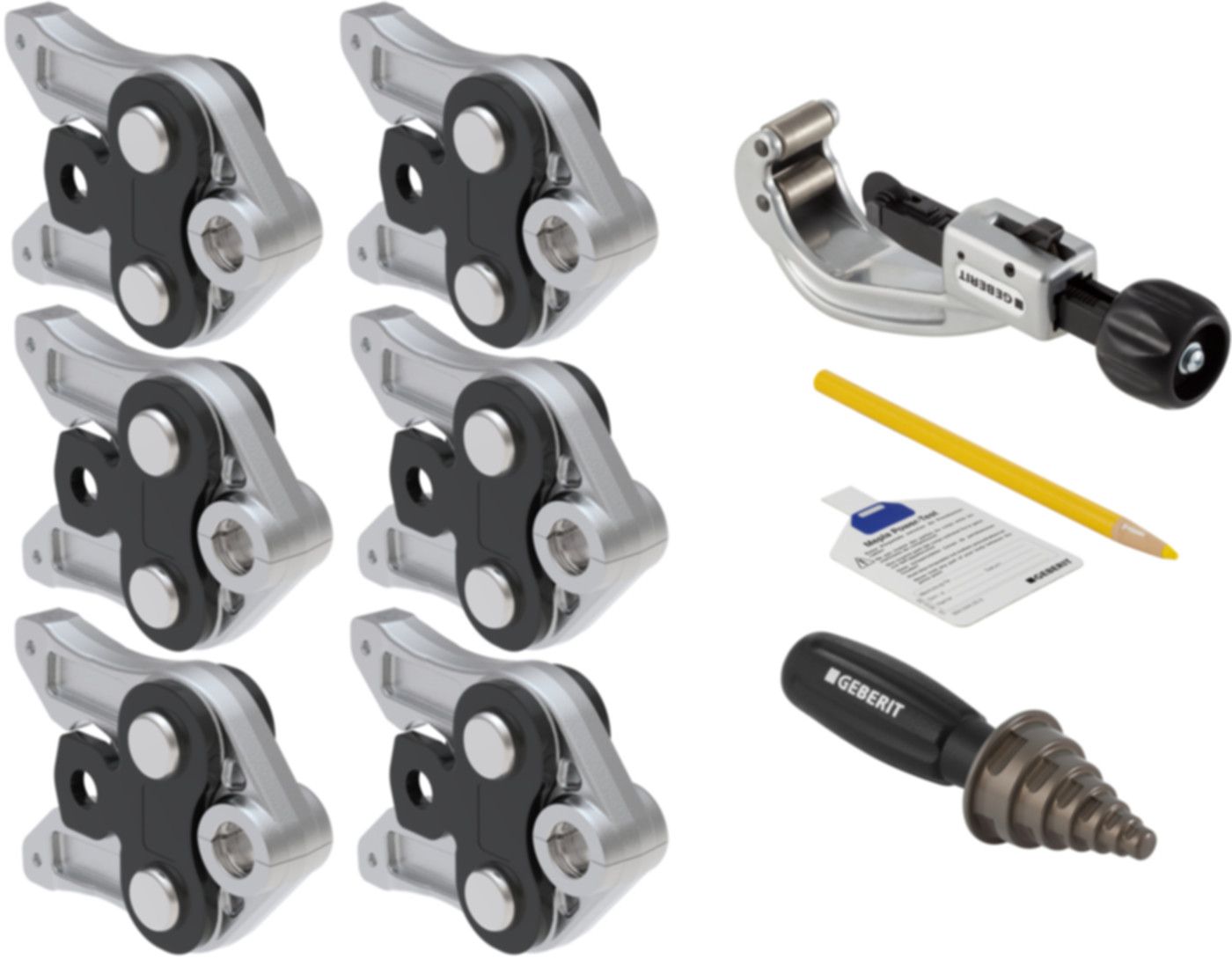 Geberit Mepla Pressbackenset [2] - d16 / 20 / 26 / 32 / 40mm