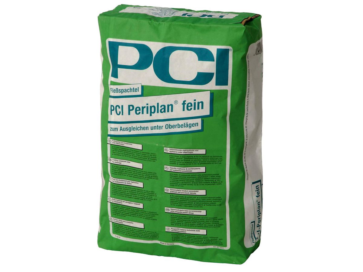 PCI Periplan fein à 25 kg - Fliessspachtel zum Ausgleichen