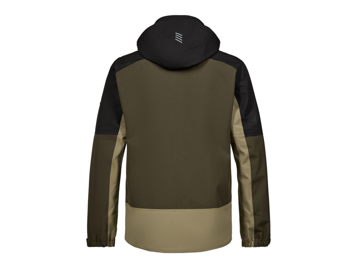 ENTIRE Shelljacke Gr. XS - Forest Green/Schwarz