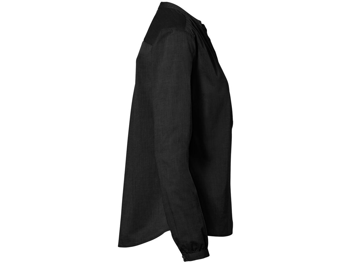 Tunikabluse Stretch Gr. XL - schwarz, 98% CO / 2% EL