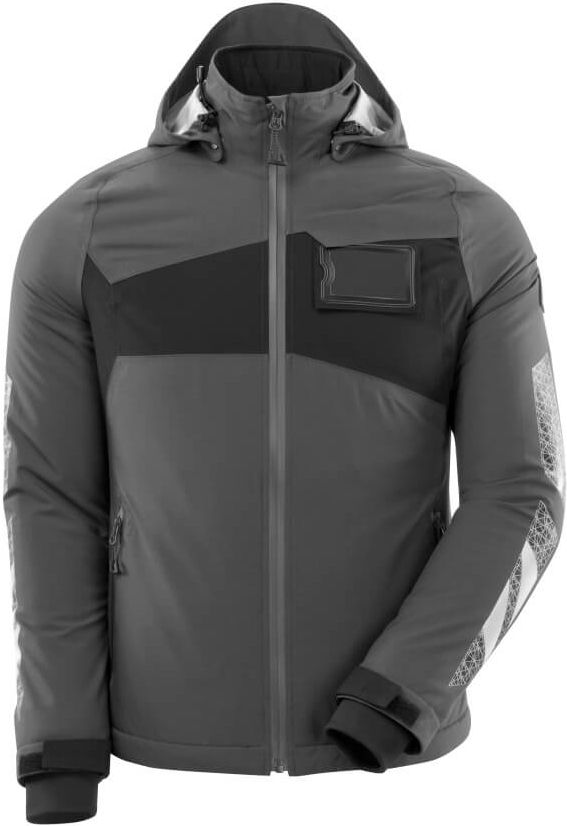 Winterjacke mit Kapuze, Damen-Passform - 100% PES, 115 g/m2