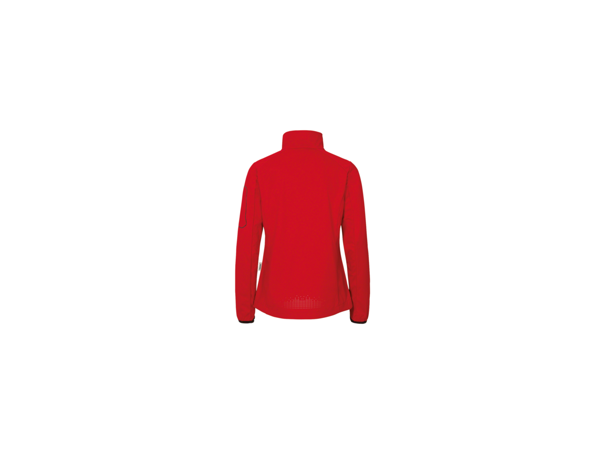 Damen-Light-Softshelljacke Sidney S rot - 100% Polyester, 170 g/m²