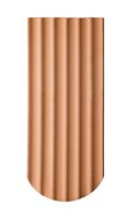 Dachziegel Biberschwanz Standard rund