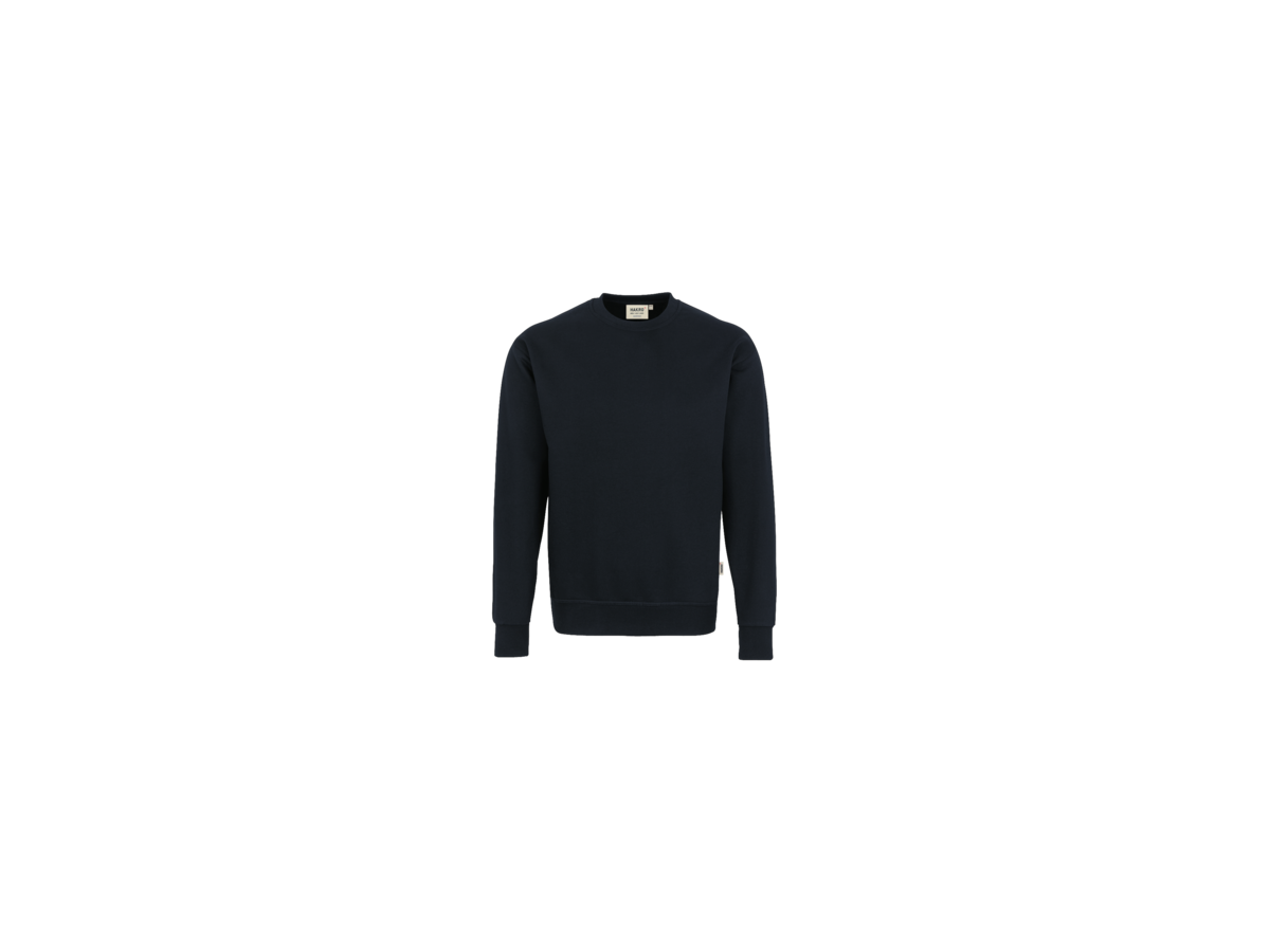 Sweatshirt Premium Gr. M, schwarz - 70% Baumwolle, 30% Polyester