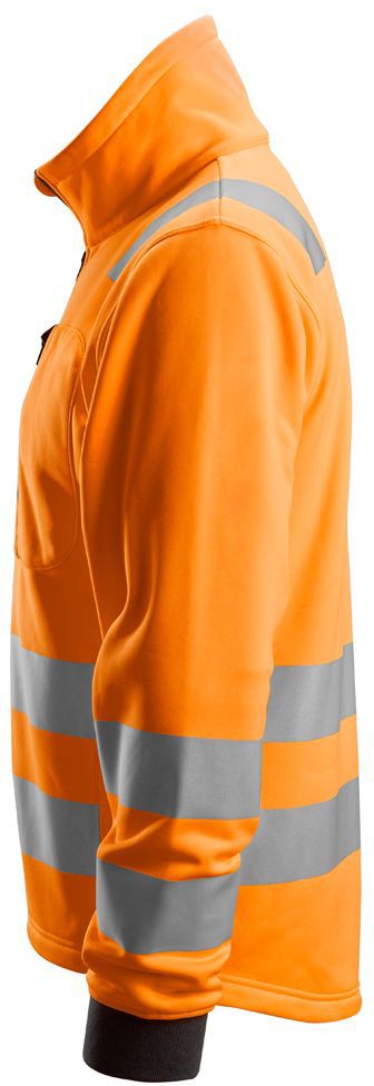 AllroundWork High-Vis FZ Jacke - 100% PES-fleece, 235 g/m²