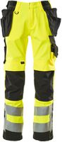Hose mit Hängetaschen, Gr. 90C46 - hi-vis gelb/schwarz
