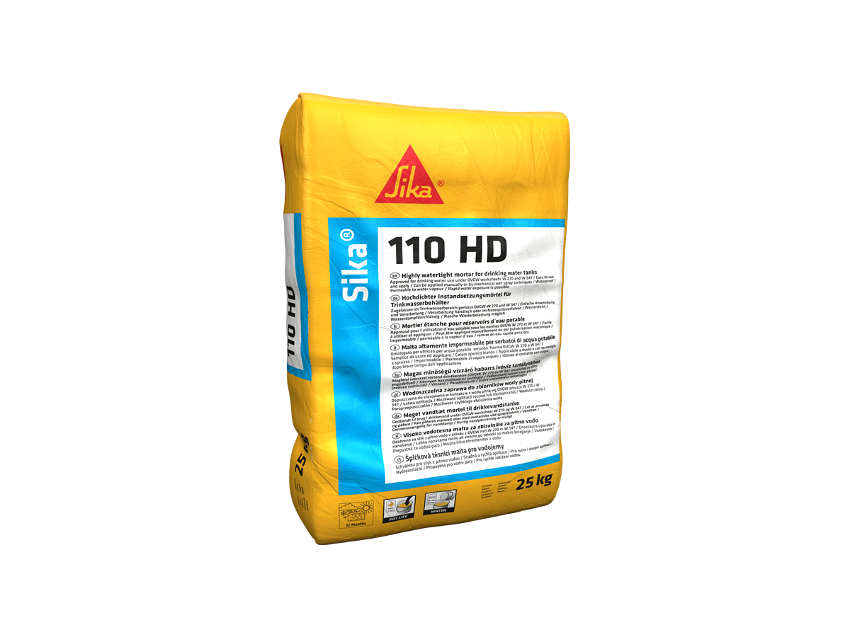 Sika-110 HD à 25 kg - Dichtungsmörtel, 1-komp.