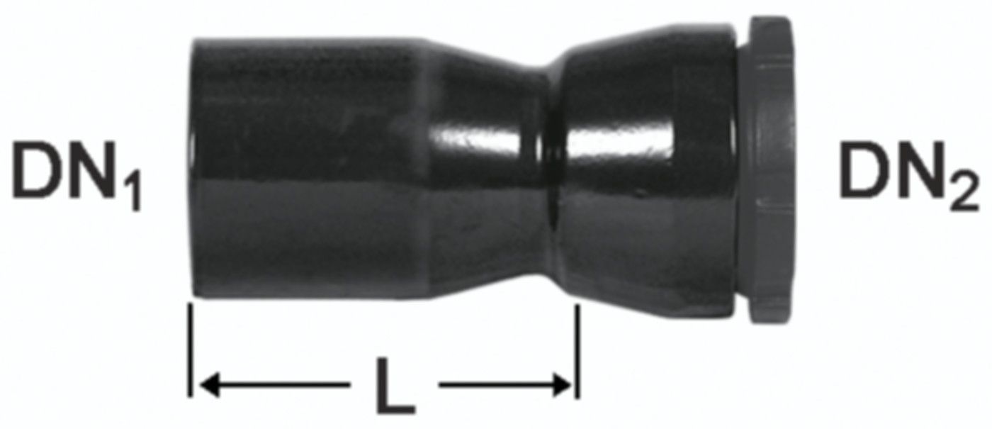 Schraubmuffenkaliberwechsel Muffe/Spitze - Fig. 2382