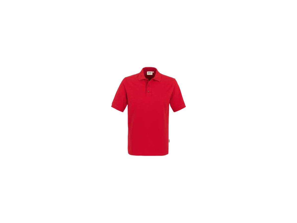 Poloshirt Performance Gr. M, rot - 50% Baumwolle, 50% Polyester, 200 g/m²