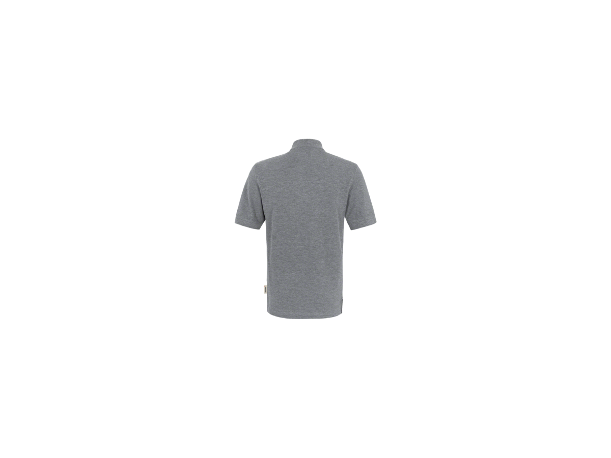 Poloshirt Classic Gr. L, grau meliert - 85% Baumwolle, 15% Viscose, 200 g/m²