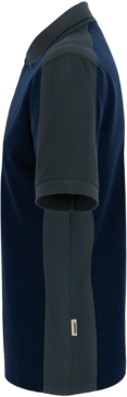 Poloshirt Contrast Perf. 6XL tinte/anth. - 50% Baumwolle, 50% Polyester, 200 g/m²