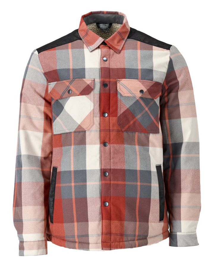 Hemd aus Flanell, kariert - 60% Baumwolle/40% Polyester