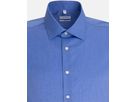 Kent Business Hemd MEN gewebt Gr. 37 - 1/1-lang, mittelblau, Fil a fil, 100% CO