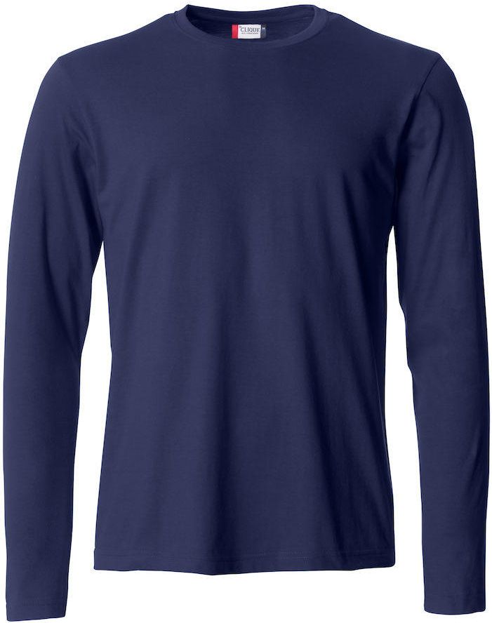 CLIQUE BASIC-T L/S Langarm T-Shirt - 100 % Baumwolle, 145 g/m²
