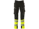 Hose mit Schenkeltaschen, Stretch - 83% rPES / 17% EOL, 205 g/m2