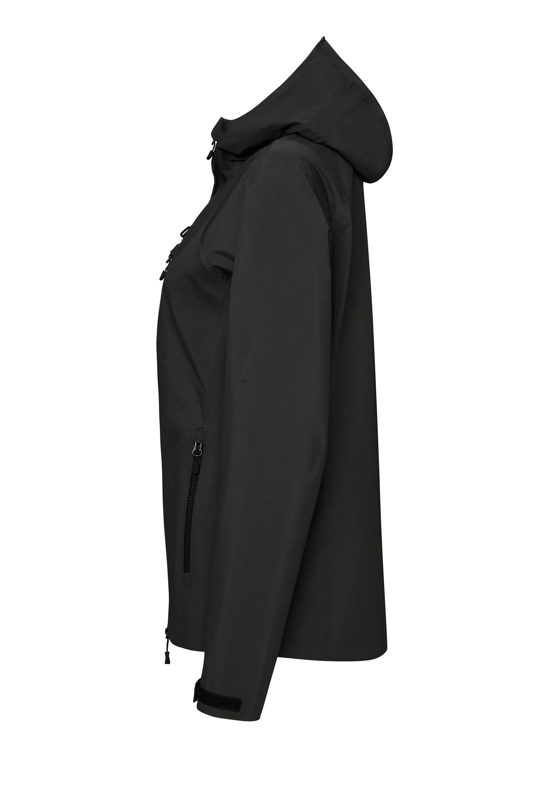 HAKRO Damen High-Activejacke ECO,Gr.M - Farbe: karbongrau, 100% Polyester rec.