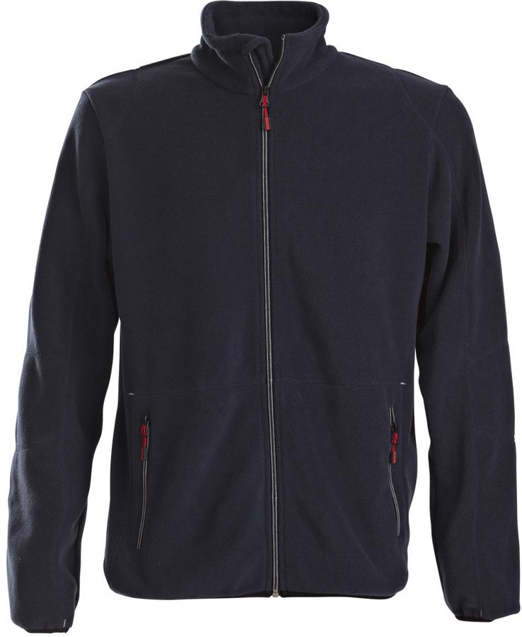 SPEEDWAY LADY Fleece-Jacke mit 2 farbig. - Reissverschlüssen 100% Polyester