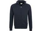 Sweatjacke College Sportlicher Raglan- - Schnitt 70% Baumw. 30% Polyest.300 g /m²