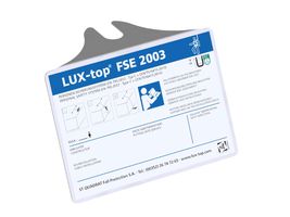 LUX-top FSE 2003 Schild - CH - Systemschild