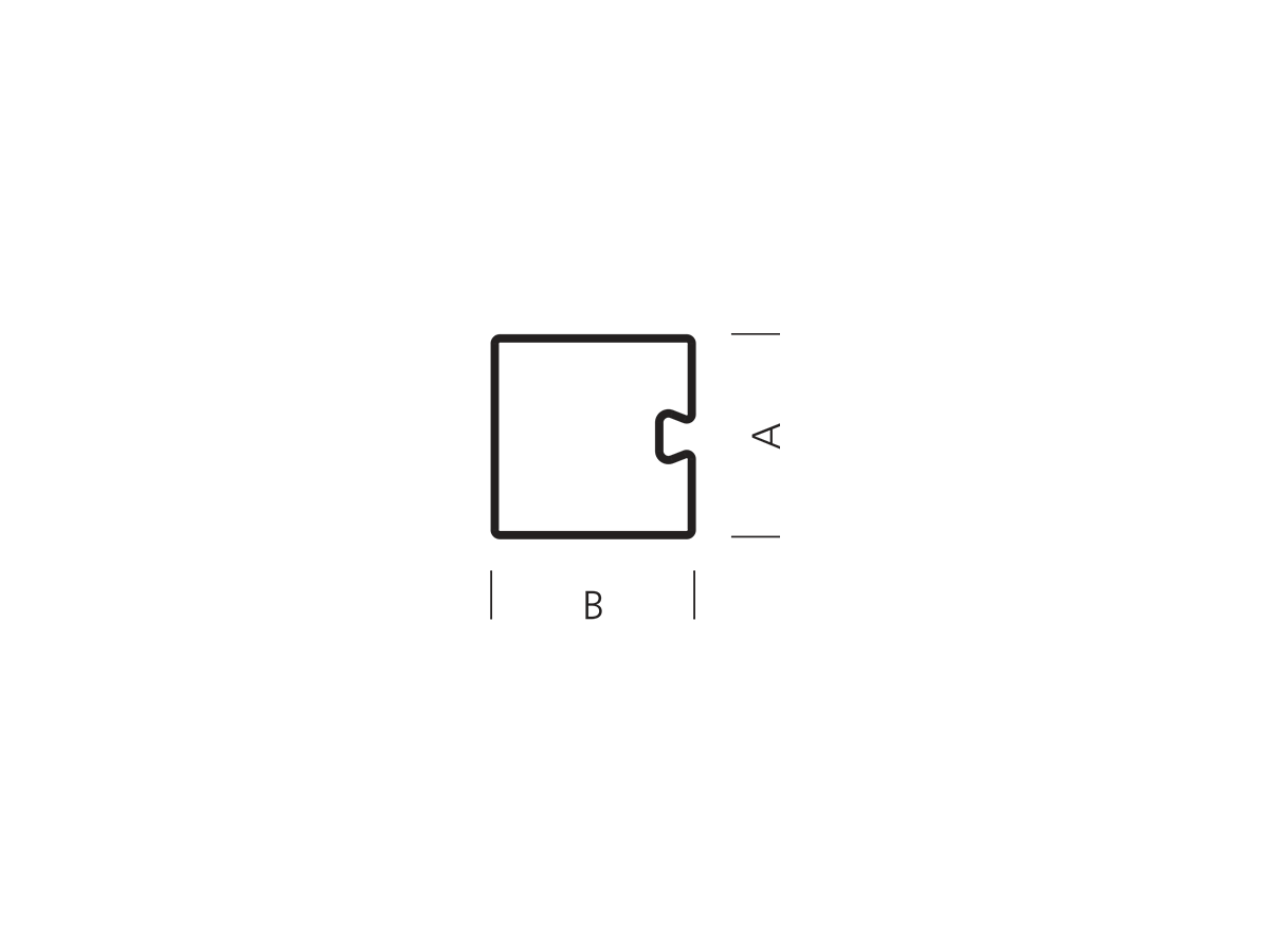 Profilstahlrohr Forster Nr.  76.701 - 50/50/7/1.5 mm