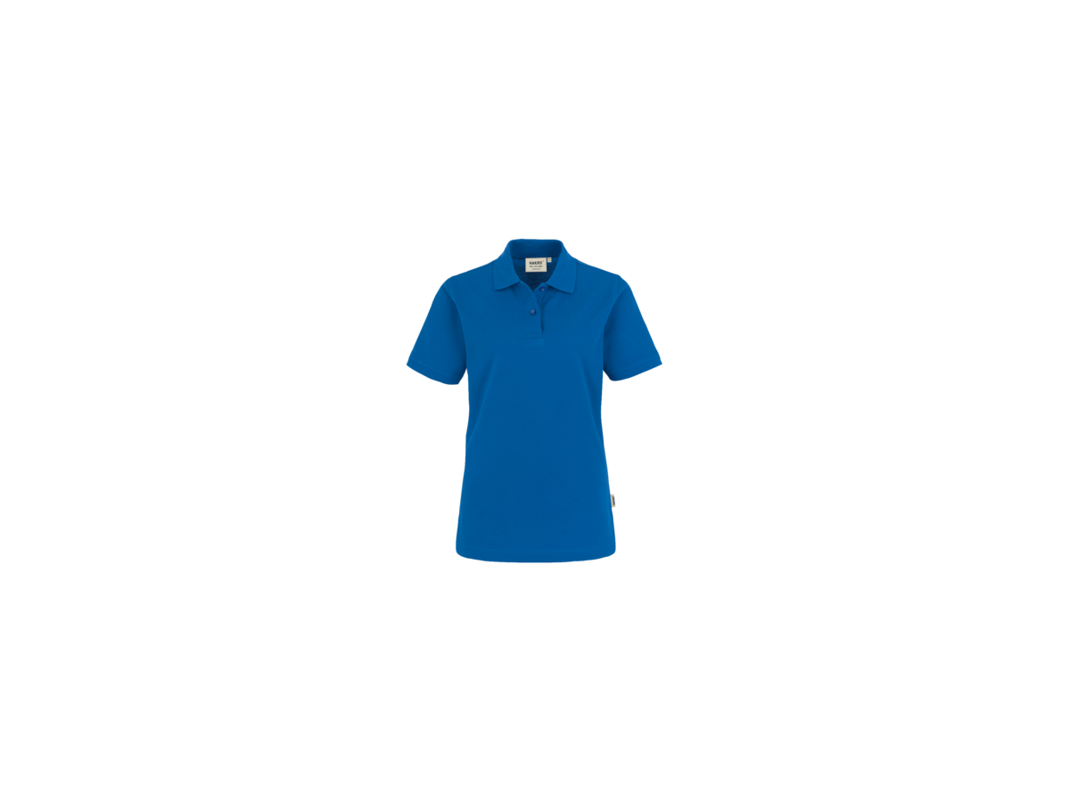 Damen-Poloshirt Top Gr. S, royalblau - 100% Baumwolle, 200 g/m²