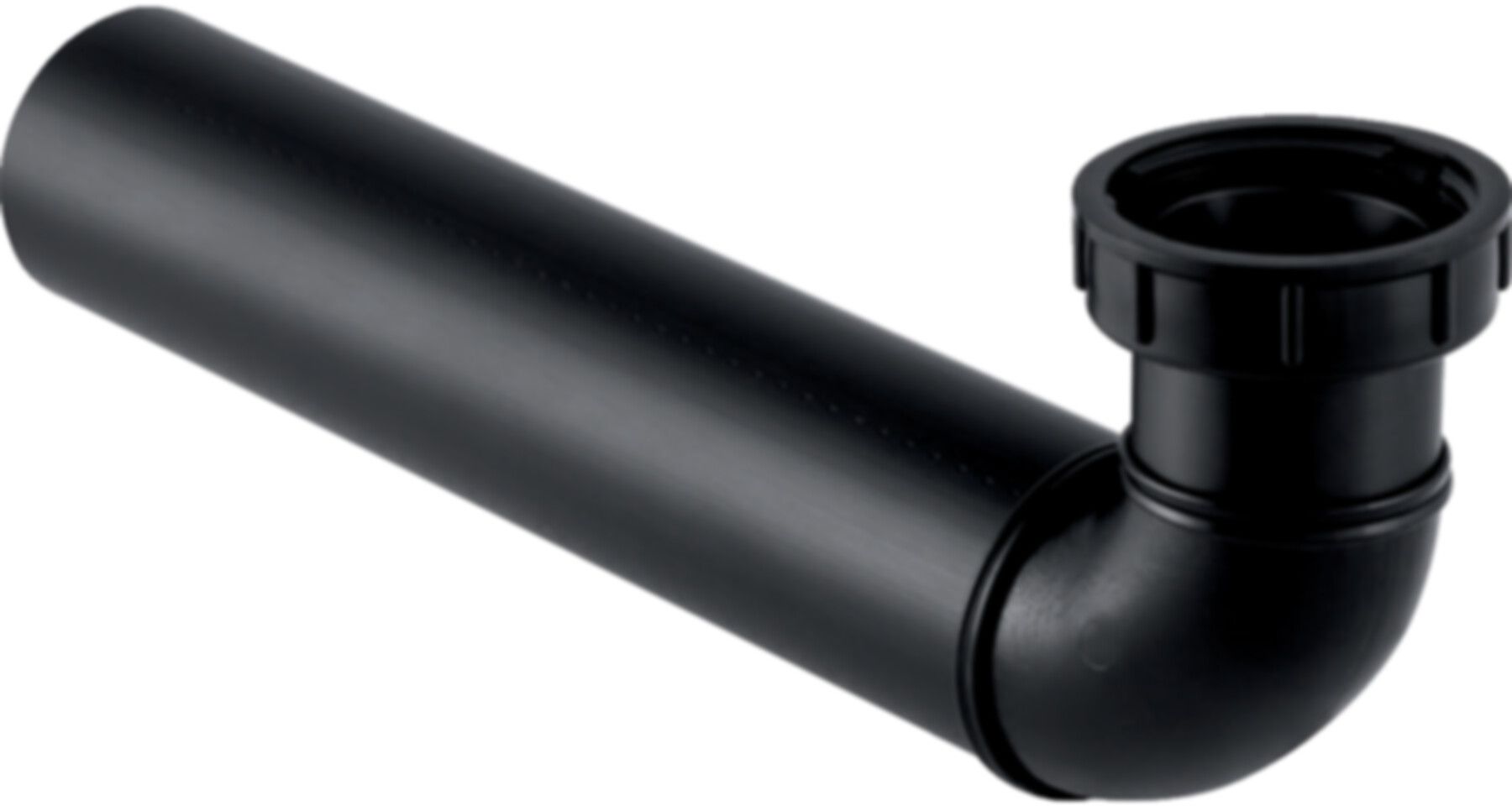 Geberit PE Anschlussbogen für Sifon - Überwurfmutter; Dichtung