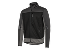 ENTIRE Midlayer-Cardigan Gr. 5XL - Schwarz/Anthrazit Grau