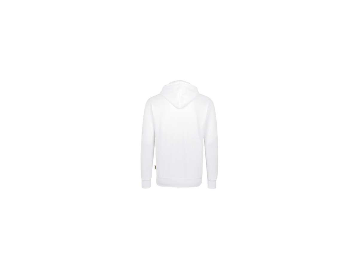 Kapuzen-Sweatshirt Premium Gr. M, weiss - 70% Baumwolle, 30% Polyester, 300 g/m²