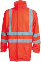 ELKA Jacke DRY ZONE D-LUX, Gr. 2XL - Warnorange, Reflexstr. versteckte Kapuze