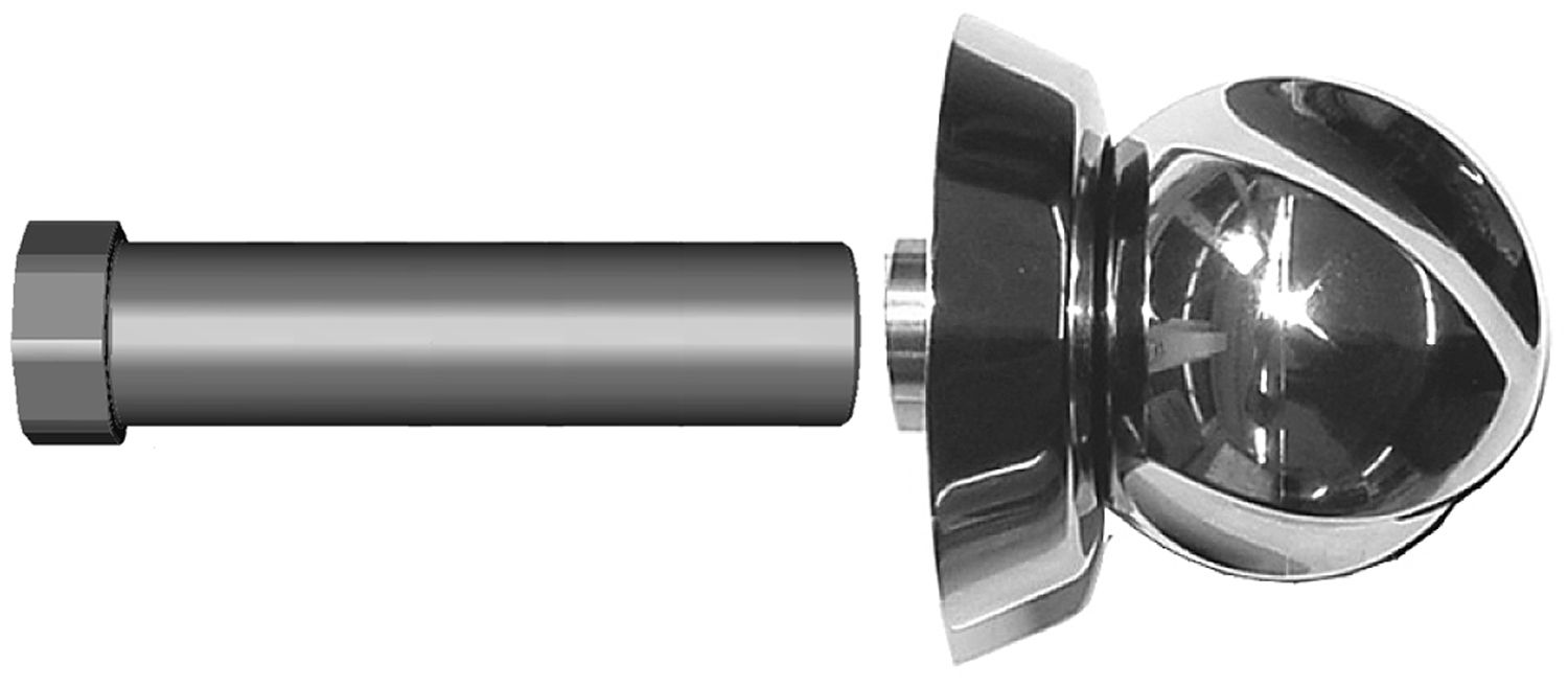 Griff-Garnitur Nussbaum KW/WW - Nr. 23035