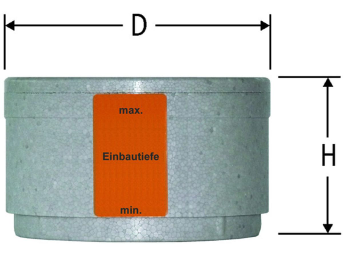 Schutzhülse, zu Rohbauset