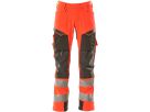 Hose mit Knietaschen, Strech - 88% PES / 12% EOL, 275 g/m2