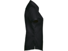 Bluse ½-Arm Business Gr. XL, schwarz - 100% Baumwolle, 120 g/m²