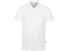 Poloshirt COOLMAX Gr. 2XL, weiss - 100% Polyester, 150 g/m²