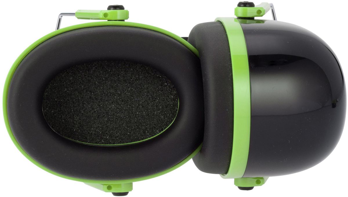 UVEX K1 Kapselgehörschutz SNR 28 dB - schwarz/grün