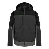 ENTIRE Winterjacke Gr. 2XL - Anthrazitgrau/Schwarz