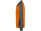 Sweatjacke Contr. Perf. 3XL orange/anth. - 50% Baumwolle, 50% Polyester, 300 g/m²