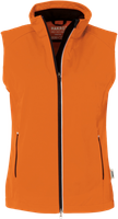 Damen-Light-Softsh.we. Sarina 2XL or. - 100% Polyester, 170 g/m²