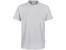 T-Shirt Heavy Gr. XS, ash meliert - 98% Baumwolle, 2% Viscose, 190 g/m²