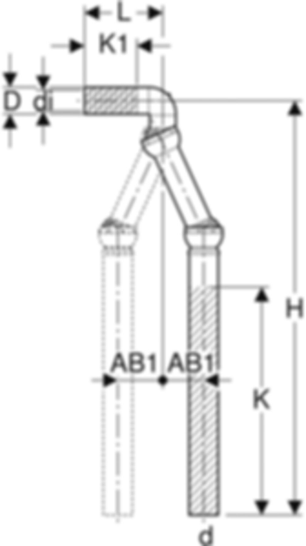Geberit PE Flex-Anschluss