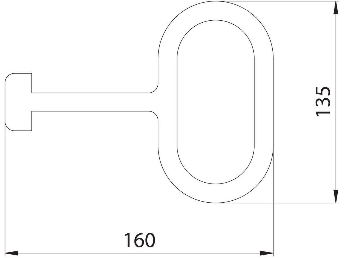 Schlüssel Fig. 103 zu Gussdeckel - Fig. 20SL, 21SL, 22SL, 29SL, 22-1/5