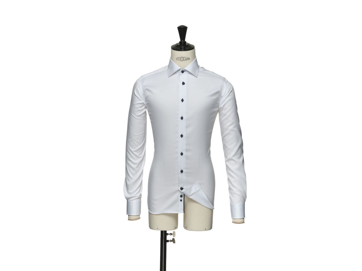 JHF YELLOW BOW 50 SLIM Hemd Gr. M - white, 60% CO / 40% PES