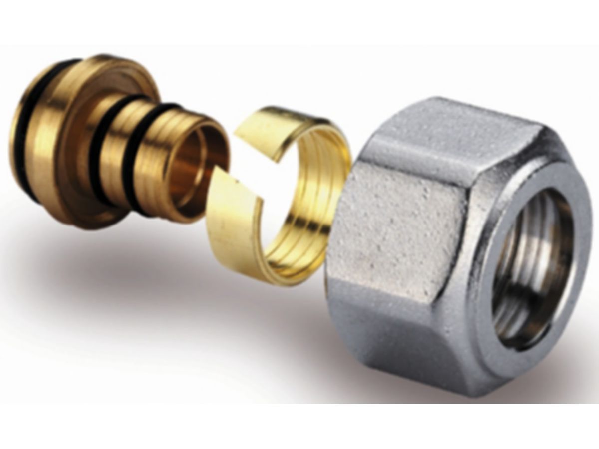 Klemmringverschraubung 3/4" Eurokonus - (IVR581) für Mehrschichtenrohr