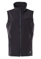 Weste Stretch - geringes Gewicht Gr. 2XL - schwarzblau, 88% PES / 12% EOL