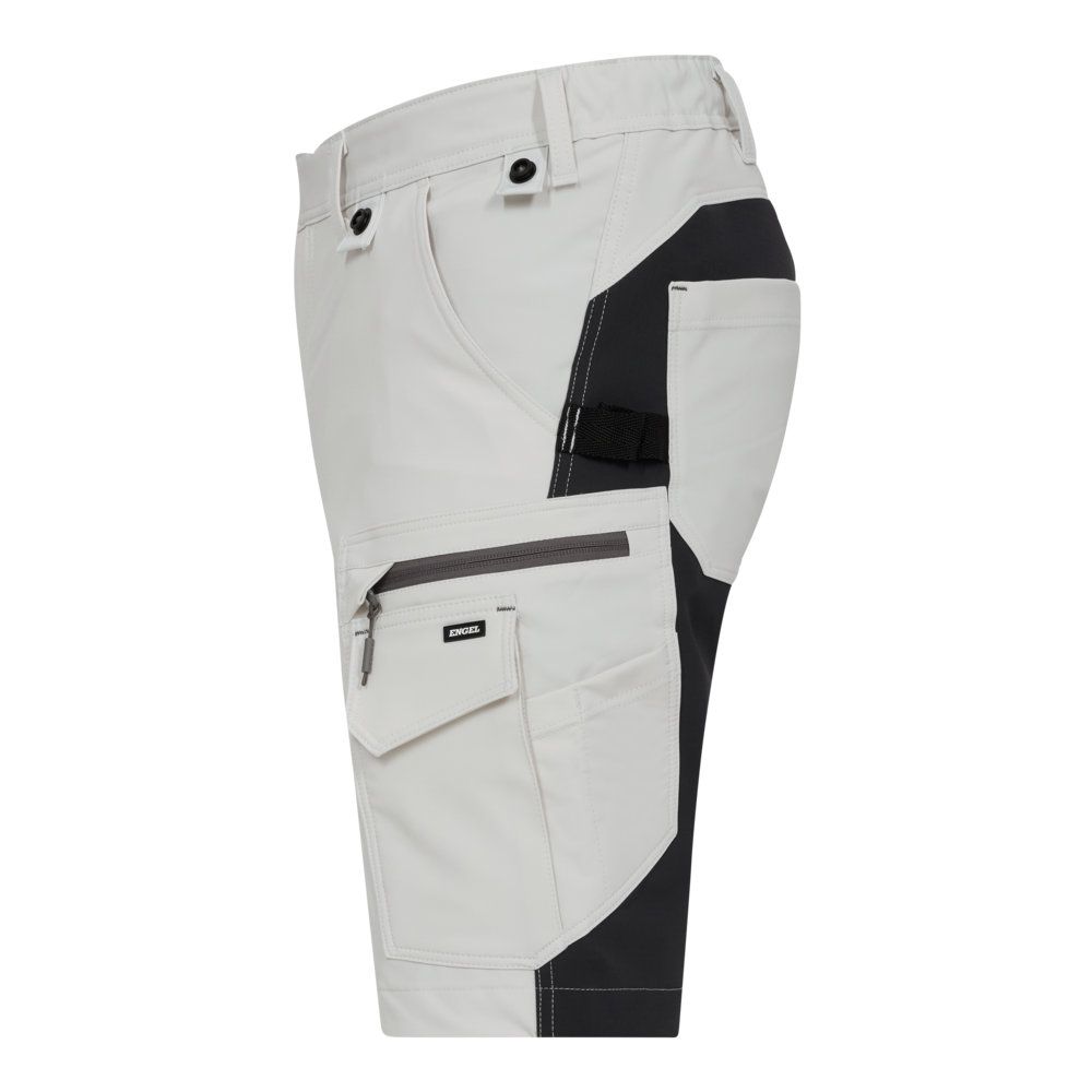 ENTIRE Arbeitsshorts Gr. 46 - Bone White/AnthraciteGrey,4-Wege-Stretch