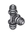 Uponor Press-T-Stück reduziert MLC