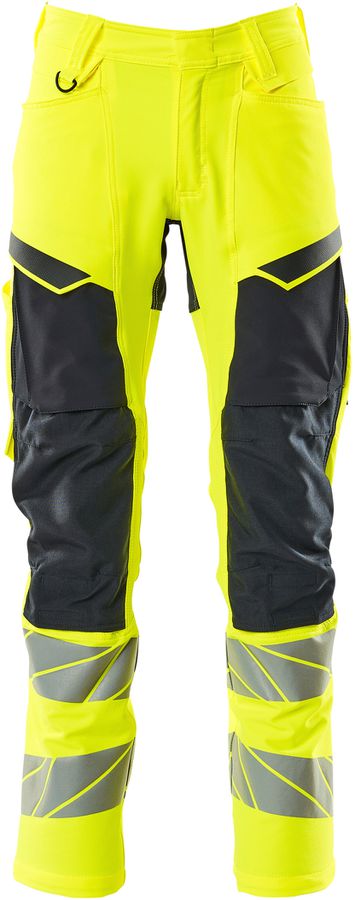 Hose mit Knietaschen, Stretch - 92% PES/8%EL, 265 g/m²